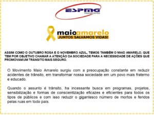 Leia mais sobre o artigo Maio Amarelo